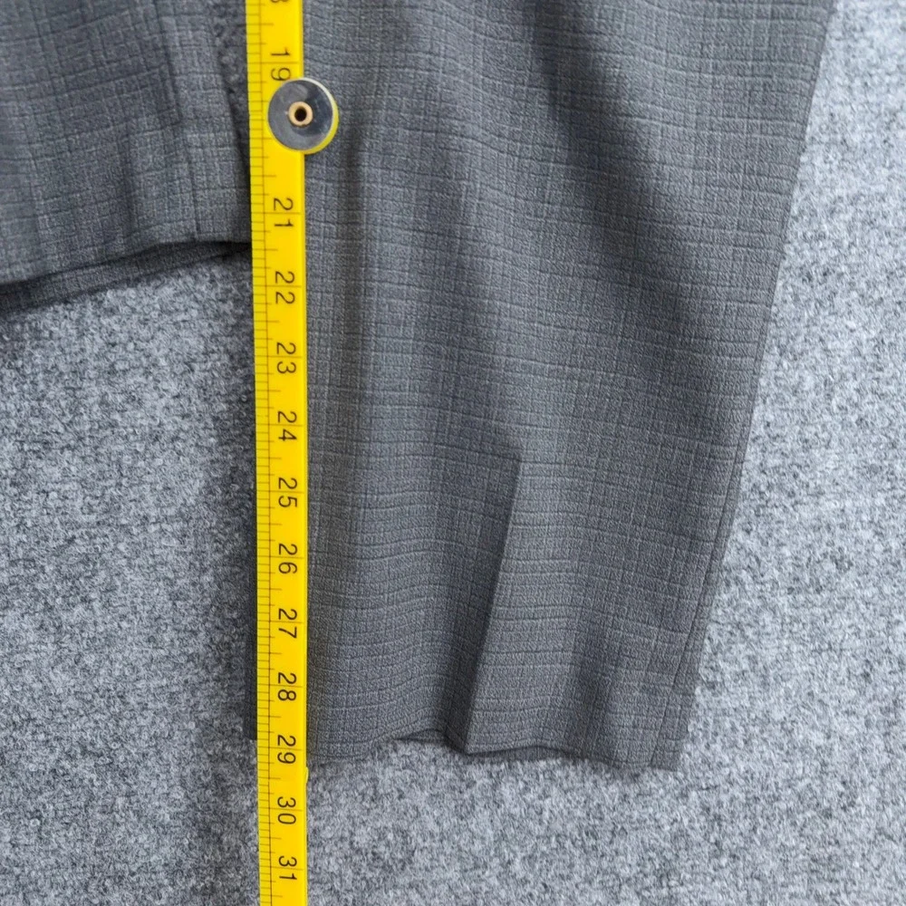 Lauren Ralph Lauren Dress Pants Mens 40x29 Poly Viscose‎ Gray Plaid